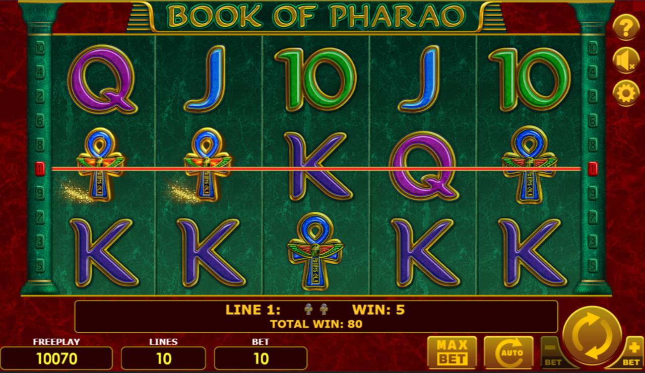 Book Of Pharao (Amatic Industries) Image 2